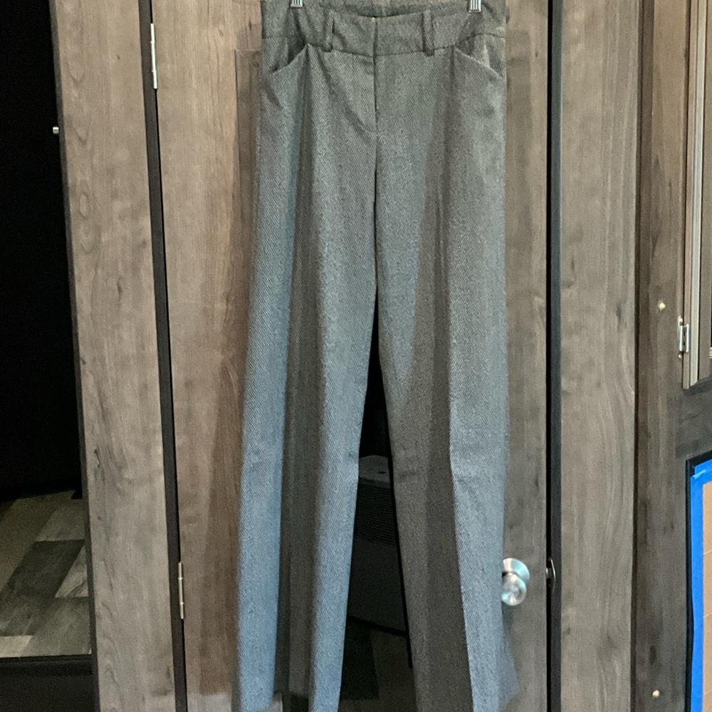 Antonio Melani Gray Wide-Leg Trousers